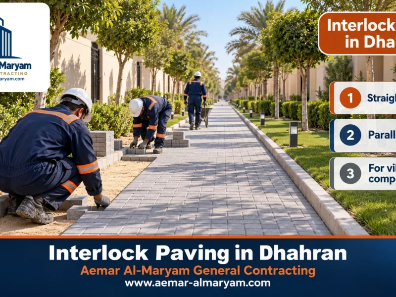 Interlock Paving in Dhahran