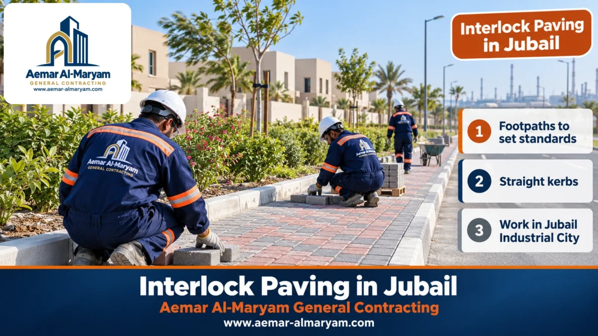 Interlock Paving in Jubail