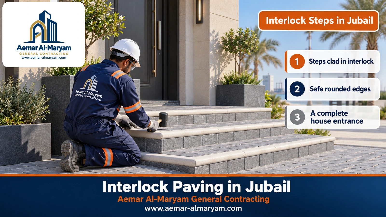 Interlock Steps in Jubail