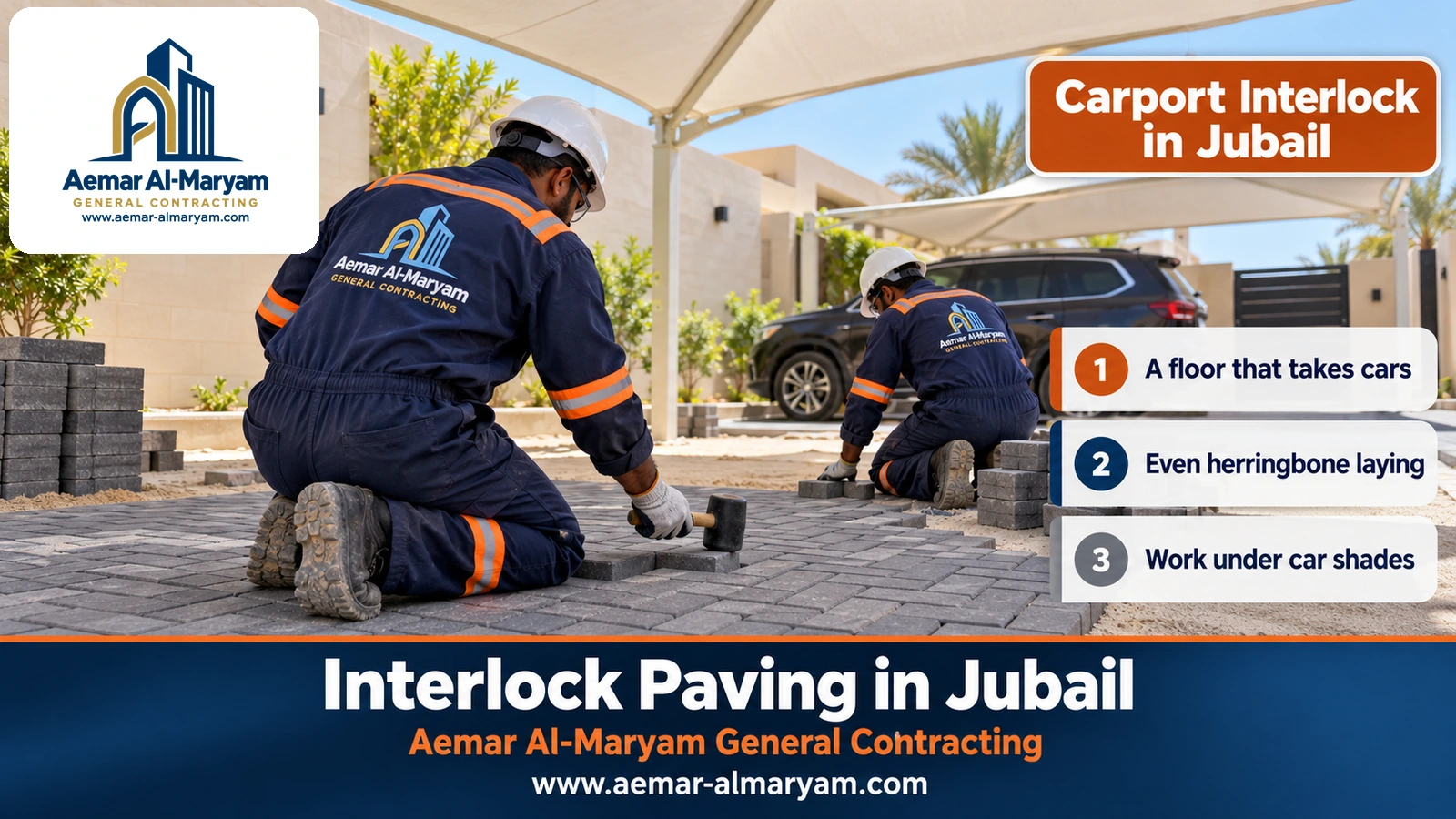 Carport Interlock in Jubail