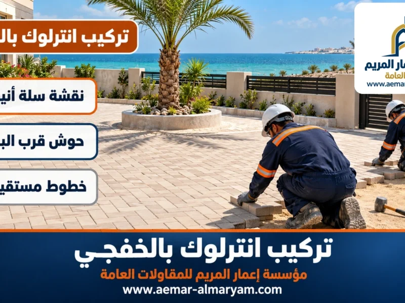 تركيب انترلوك بالخفجي