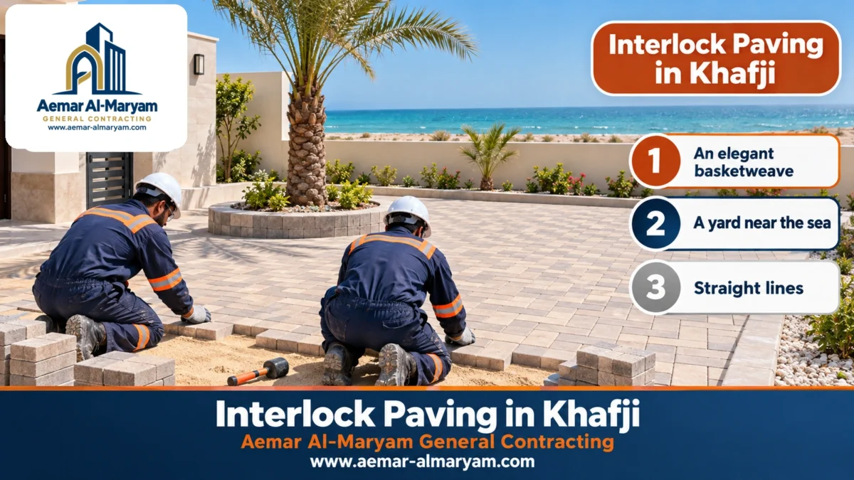 Interlock Paving in Khafji