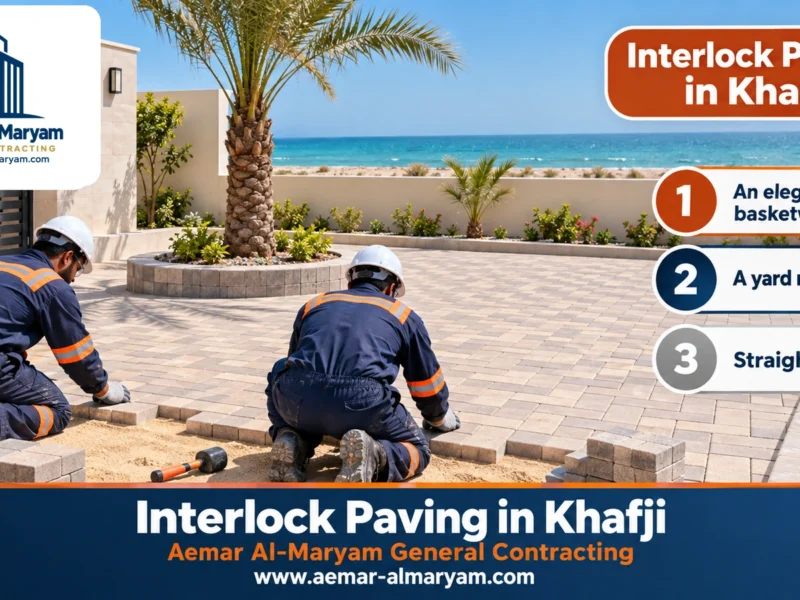 Interlock Paving in Khafji