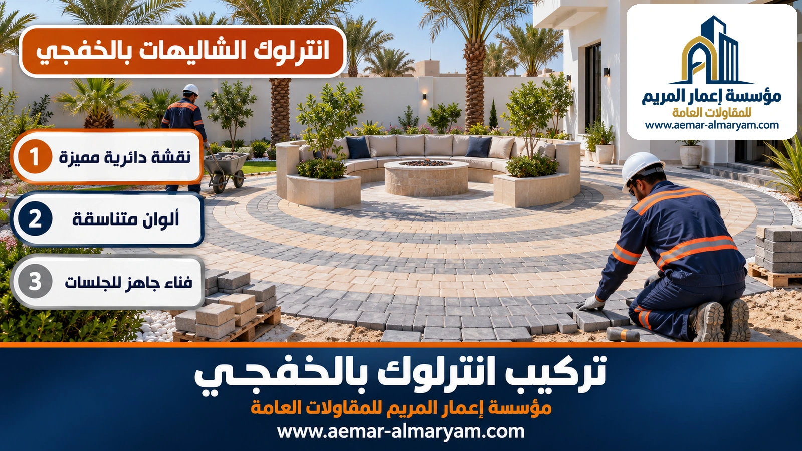 انترلوك الشاليهات بالخفجي