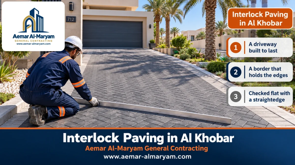 Interlock Paving in Al Khobar