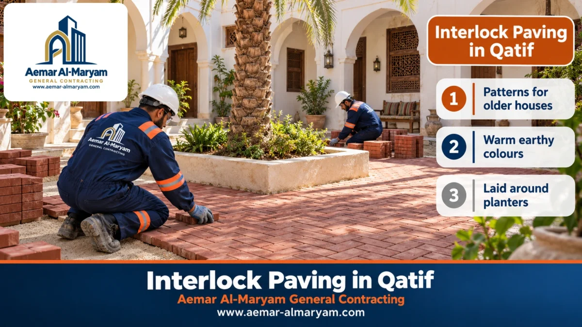 Interlock Paving in Qatif