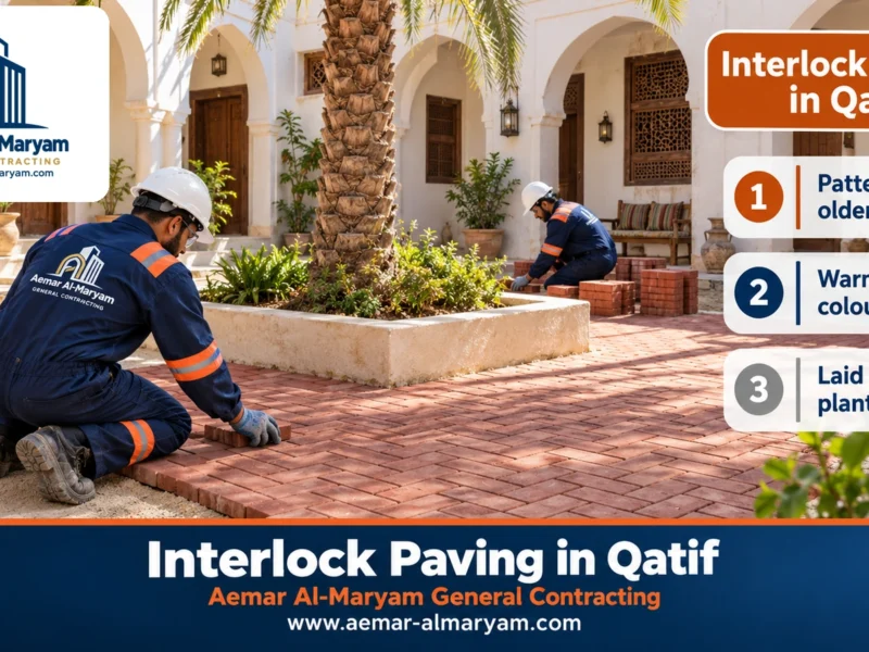 Interlock Paving in Qatif