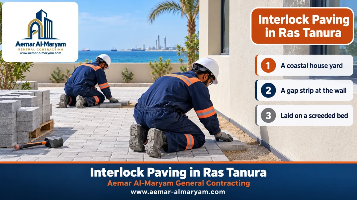 Interlock Paving in Ras Tanura