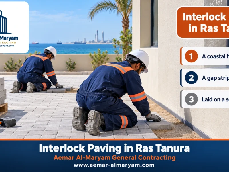 Interlock Paving in Ras Tanura