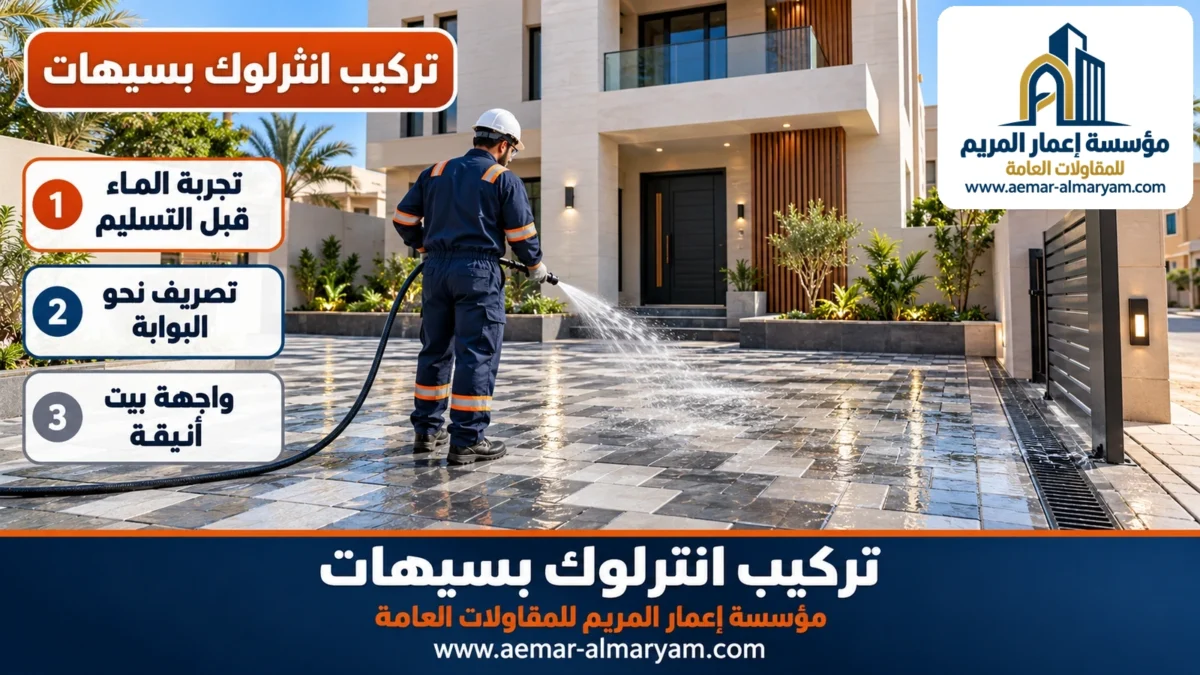 تركيب انترلوك بسيهات