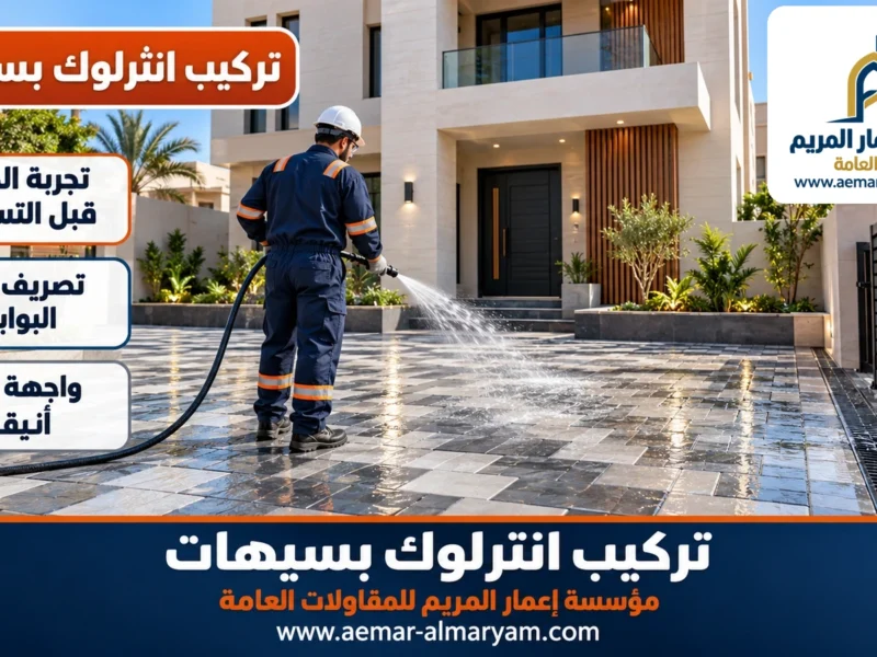 تركيب انترلوك بسيهات