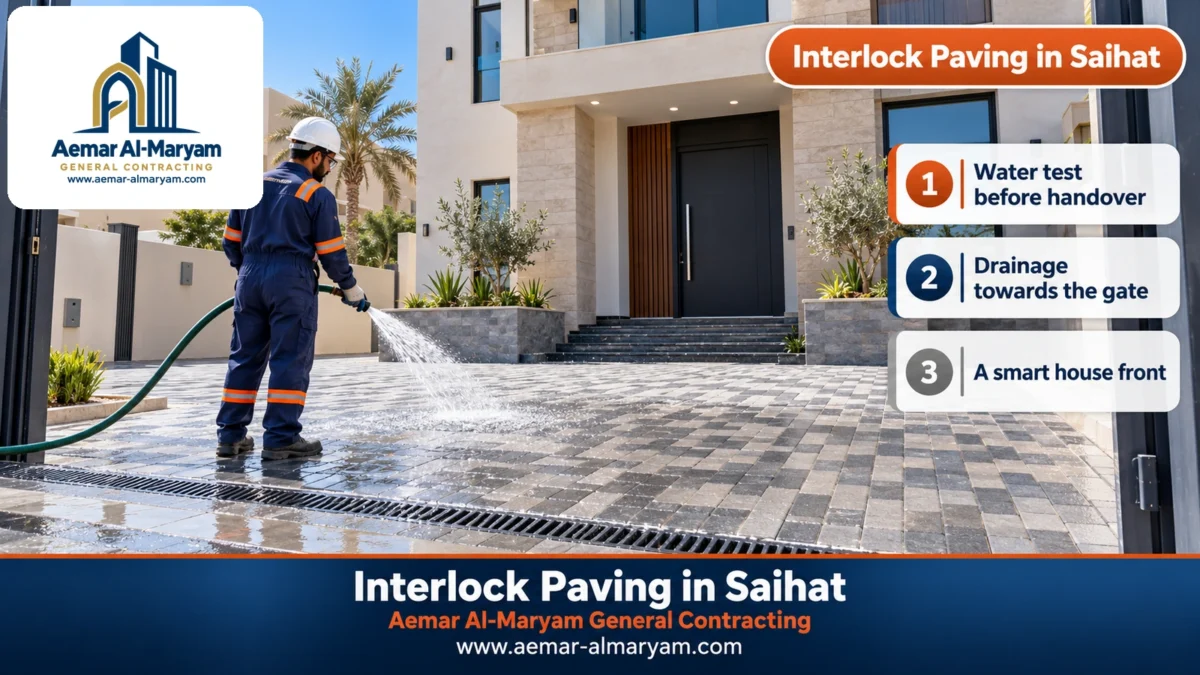 Interlock Paving in Saihat