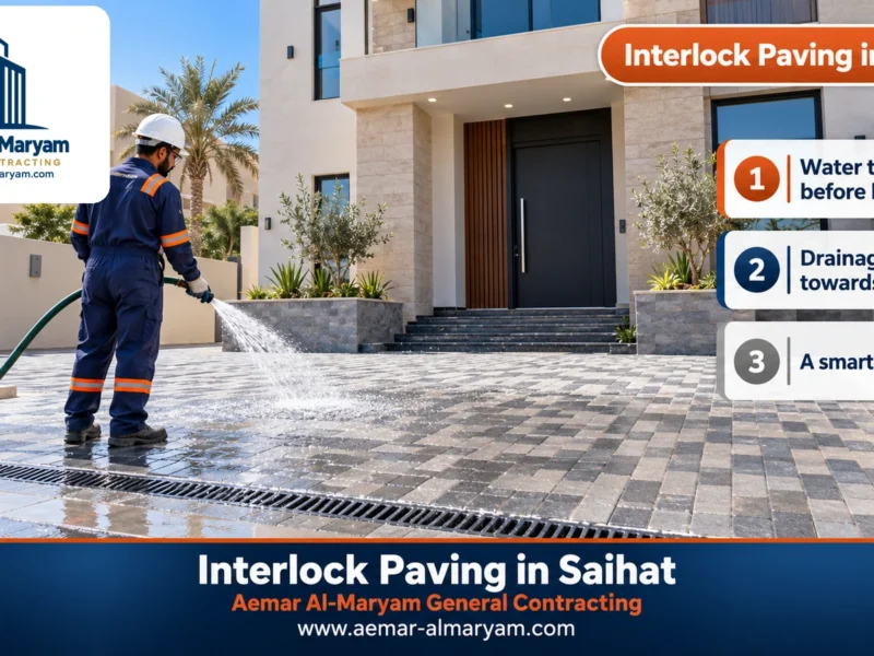 Interlock Paving in Saihat