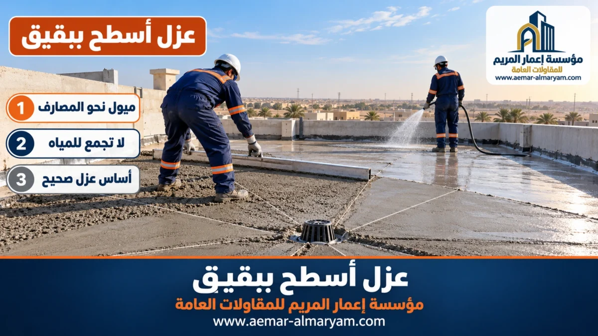 عزل أسطح ببقيق