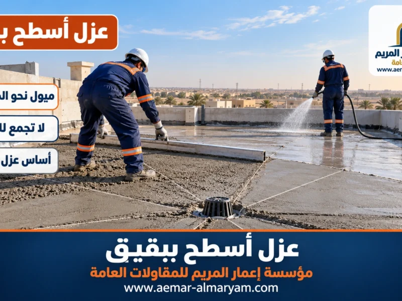 عزل أسطح ببقيق
