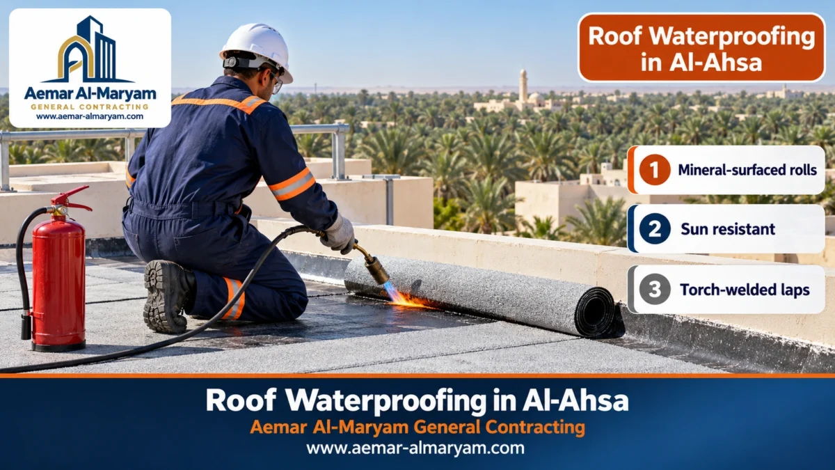 Roof Waterproofing in Al-Ahsa
