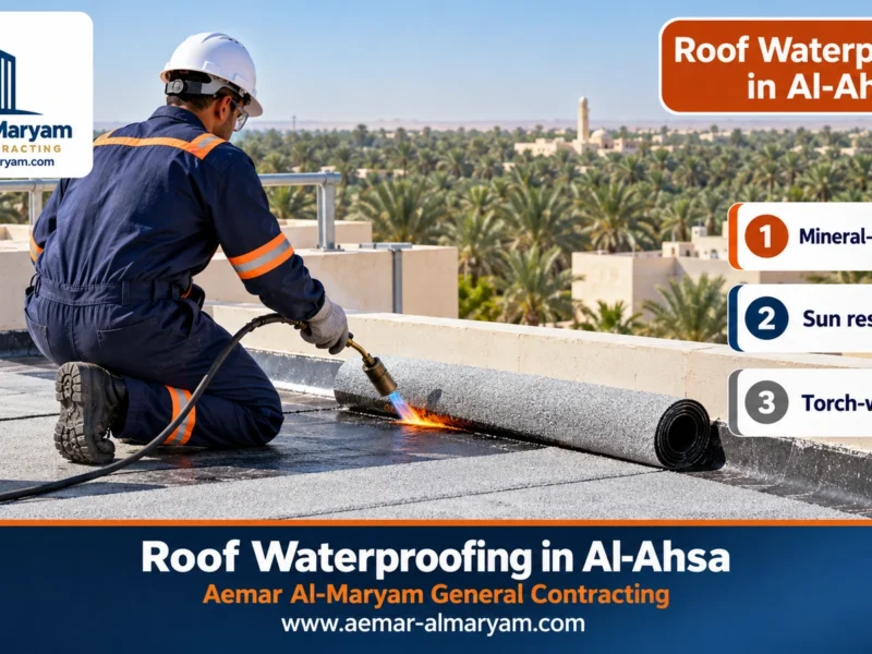 Roof Waterproofing & Insulation in Al-Ahsa