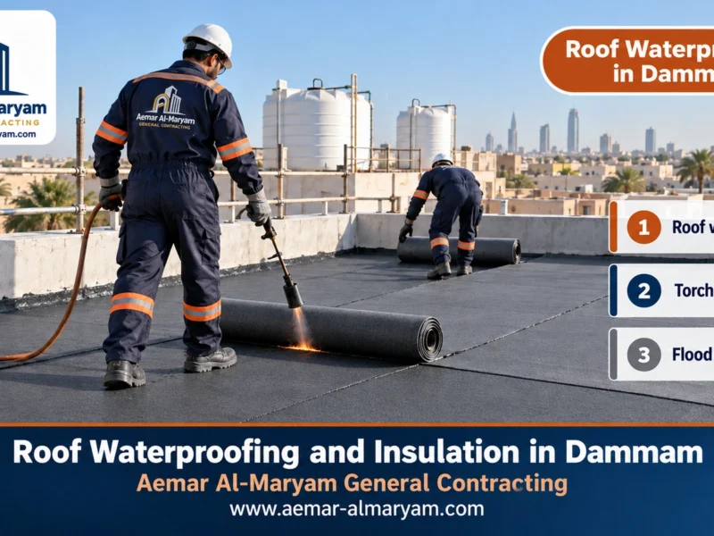 Roof Waterproofing & Insulation in Dammam