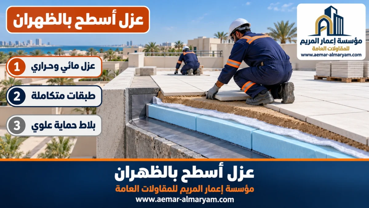 عزل أسطح بالظهران