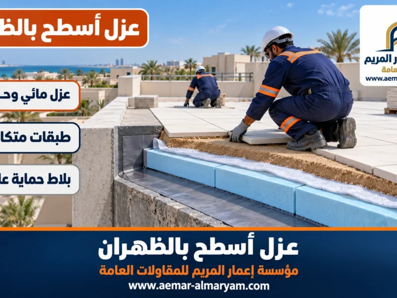 عزل أسطح بالظهران