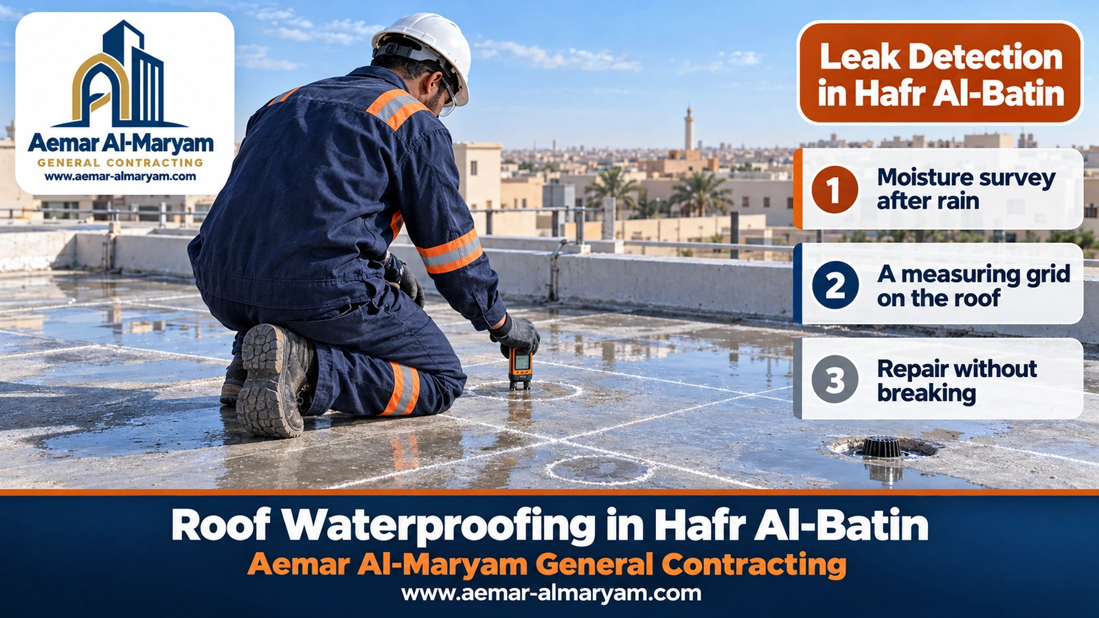 Leak Detection in Hafr Al-Batin