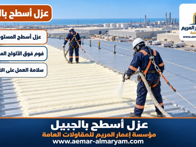 عزل أسطح بالجبيل