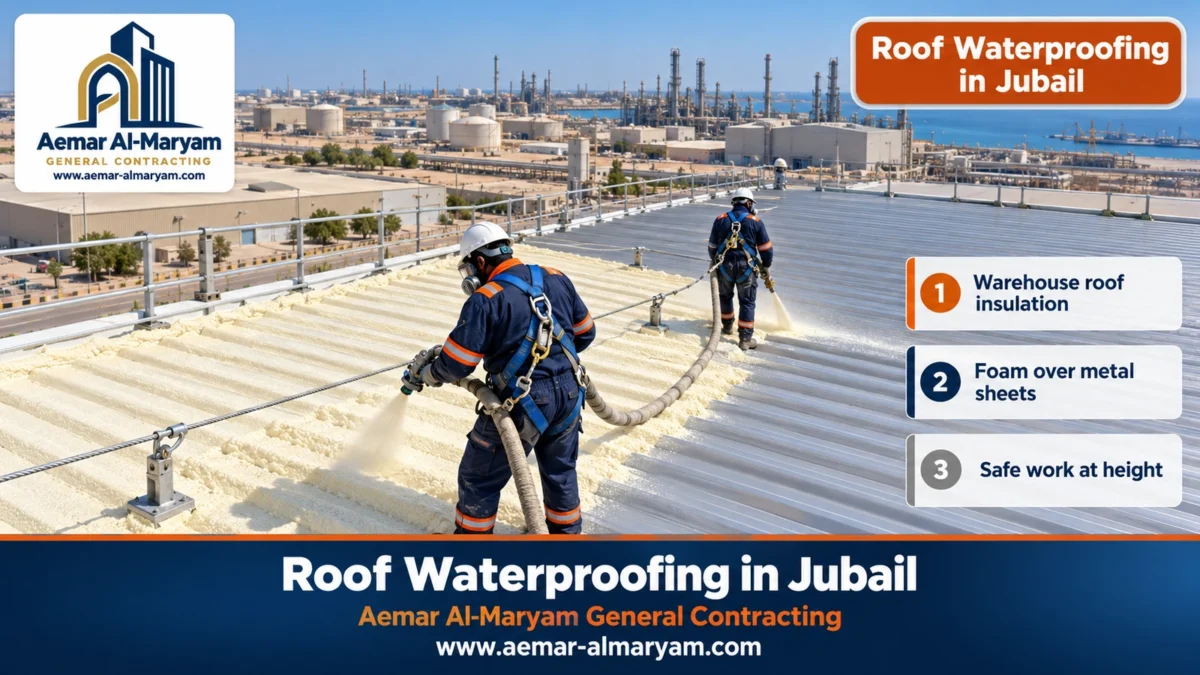 Roof Waterproofing in Jubail
