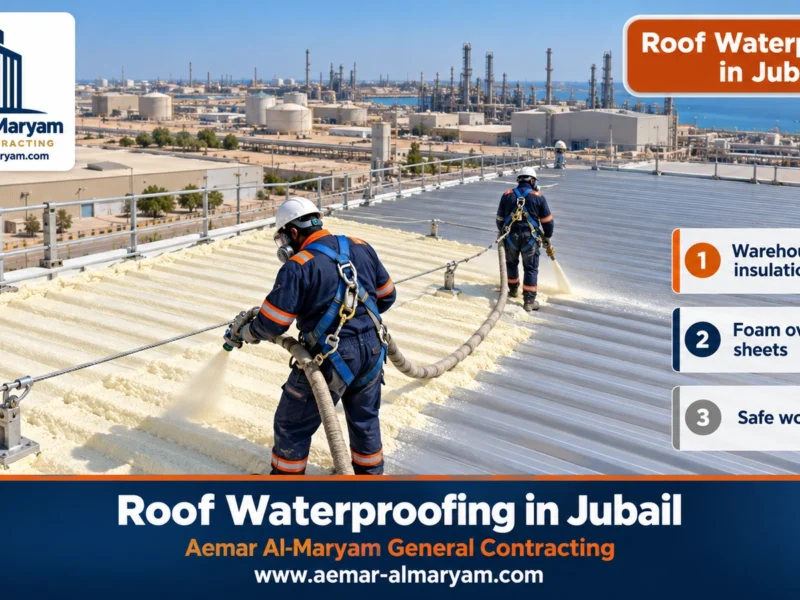 Roof Waterproofing & Insulation in Jubail