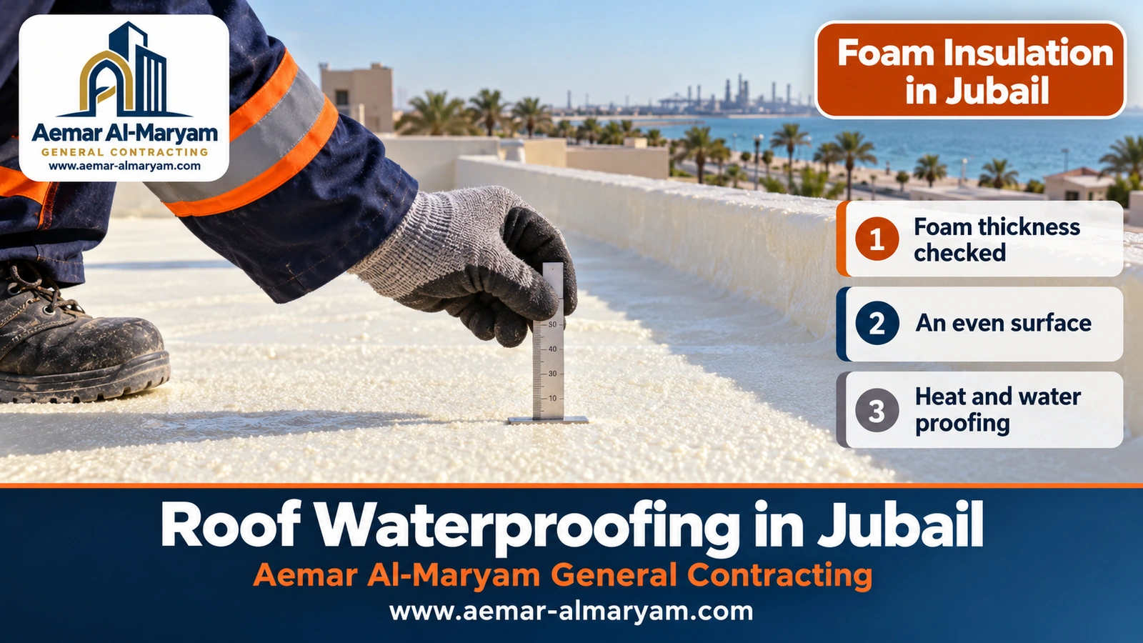 Foam Insulation in Jubail