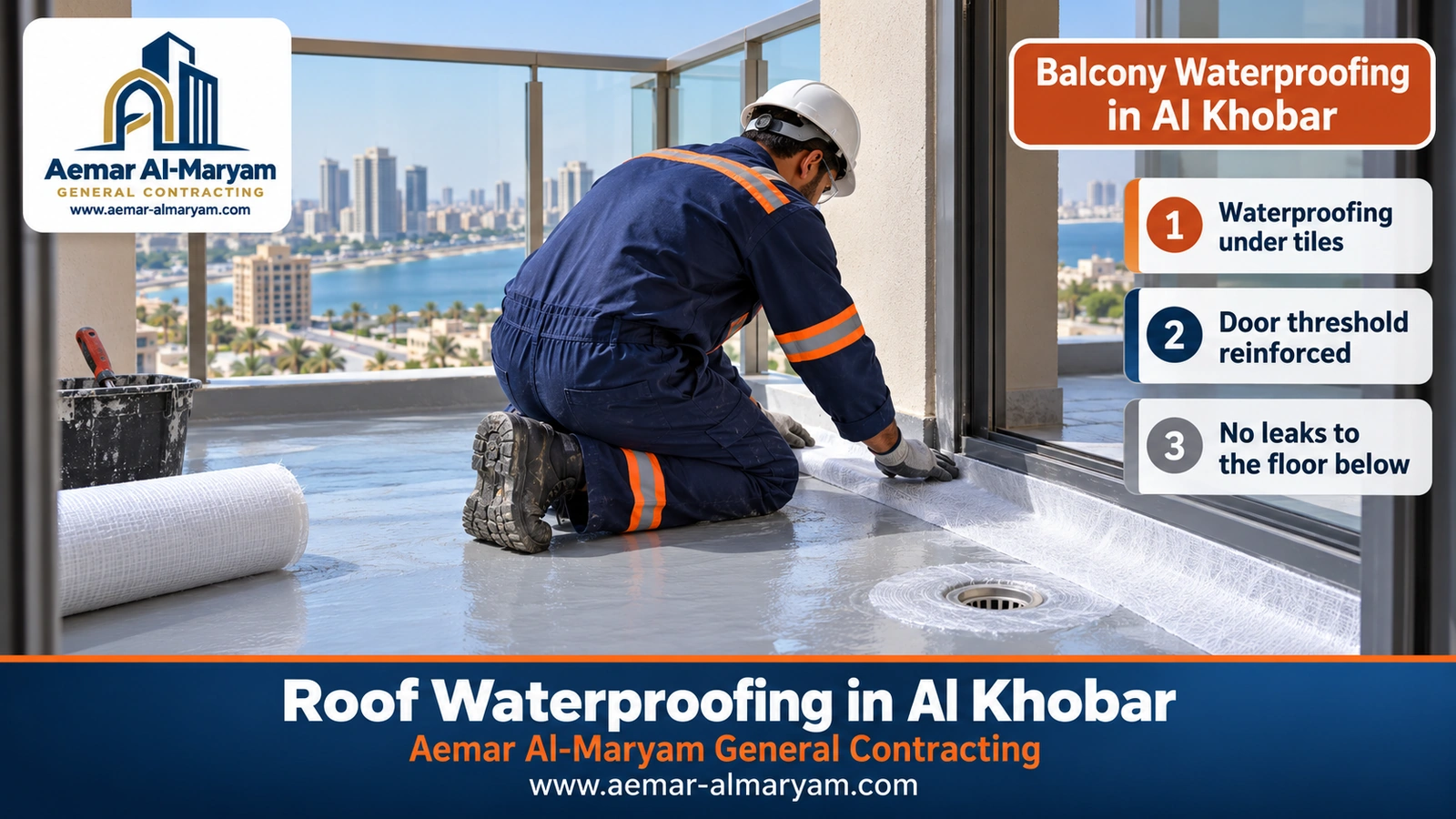 Balcony Waterproofing in Al Khobar