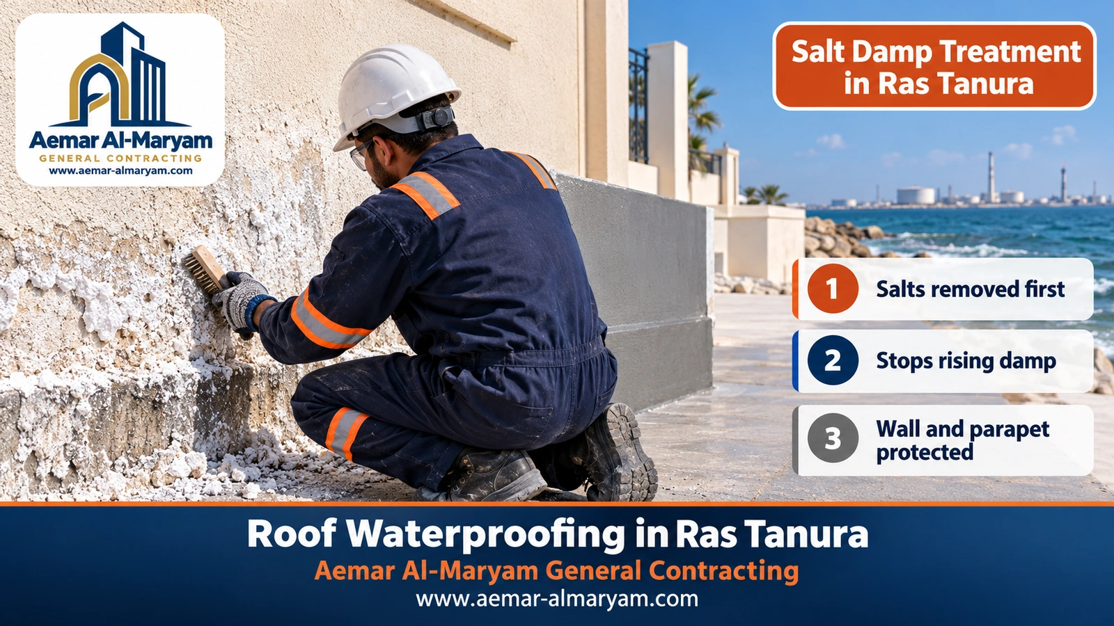 Salt Damp Treatment in Ras Tanura