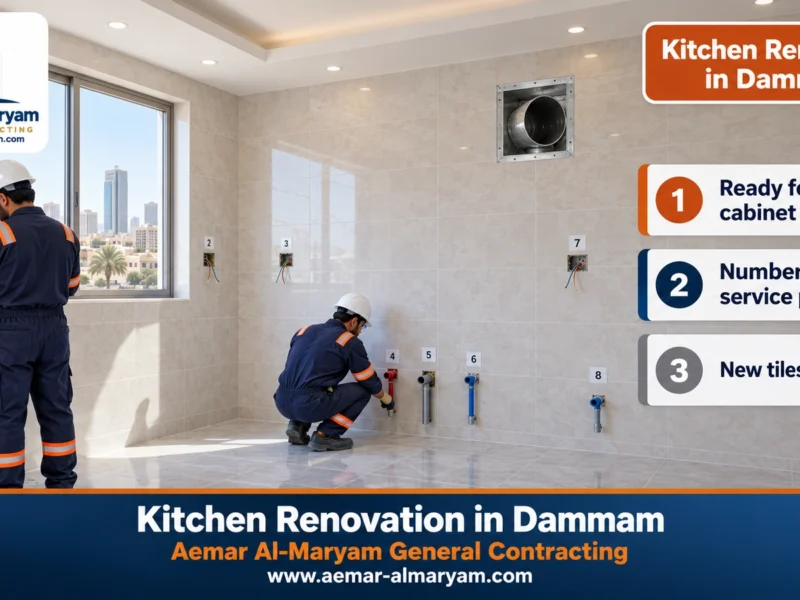 Kitchen Renovation Company in Dammam