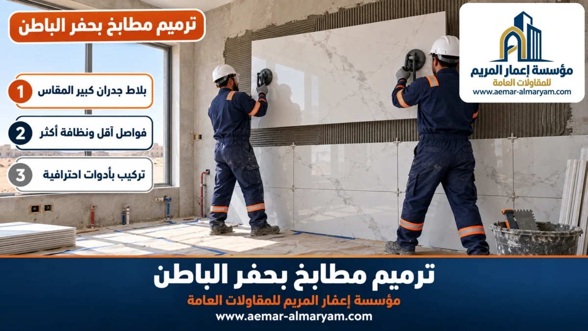 ترميم مطابخ بحفر الباطن