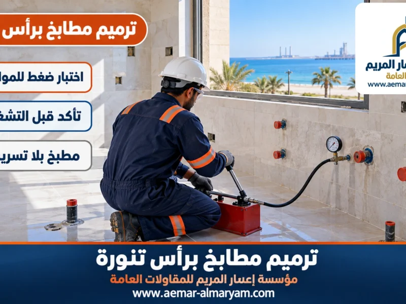 ترميم مطابخ براس تنورة