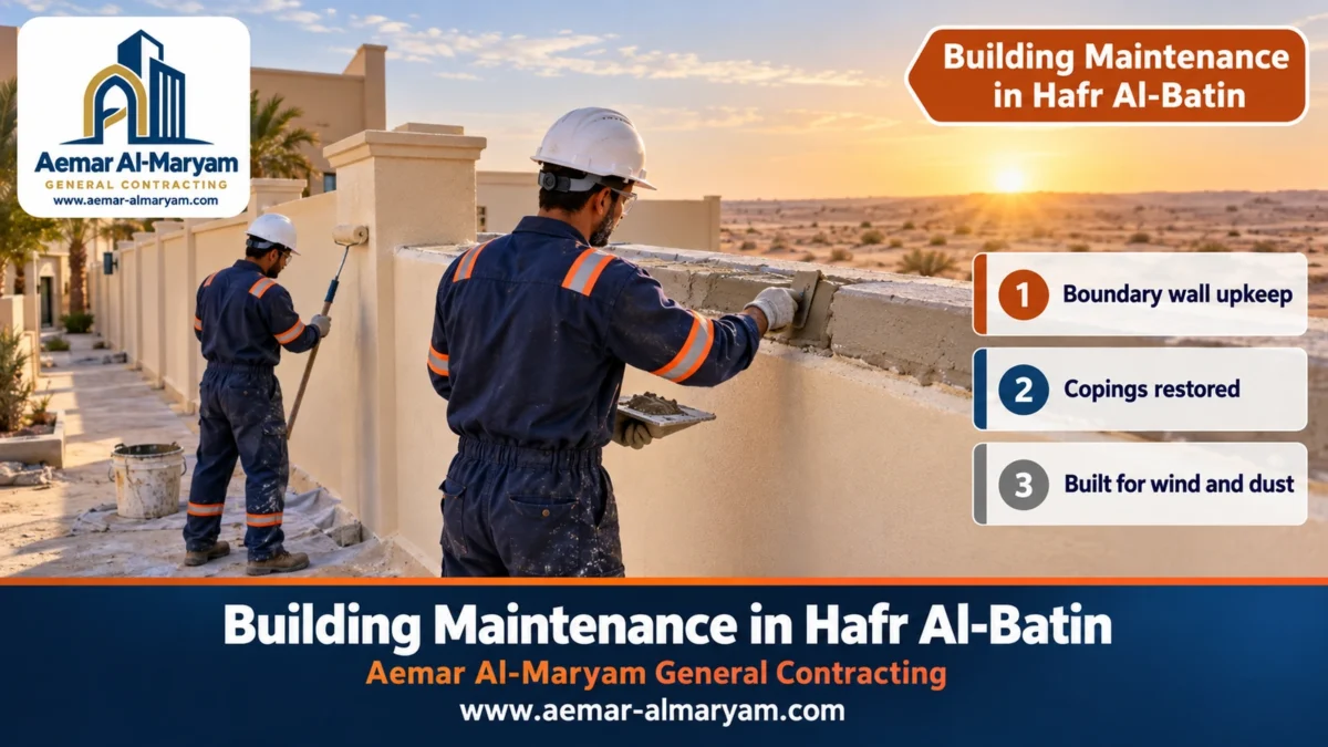 Building Maintenance in Hafr Al-Batin