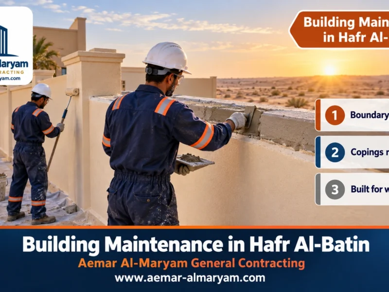 Building Maintenance in Hafr Al-Batin