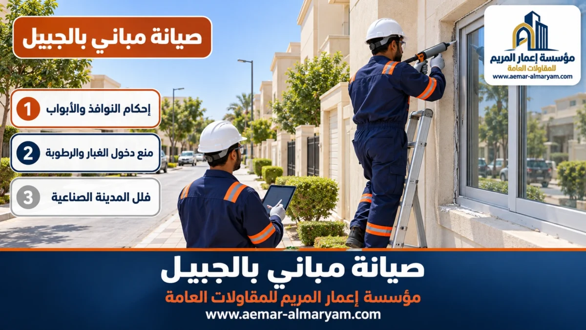 صيانة مباني بالجبيل