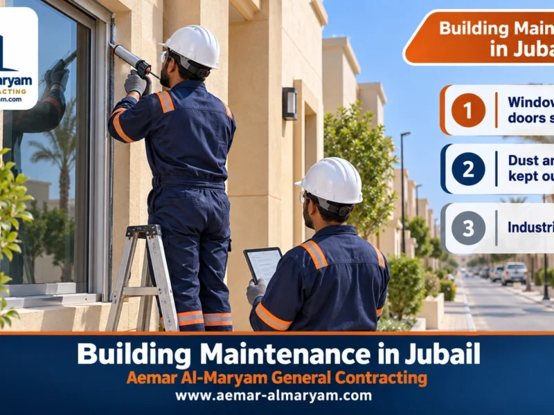Building Maintenance in Jubail