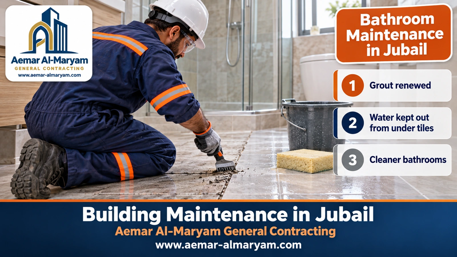 Bathroom Maintenance in Jubail
