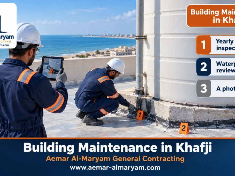 Building Maintenance in Khafji