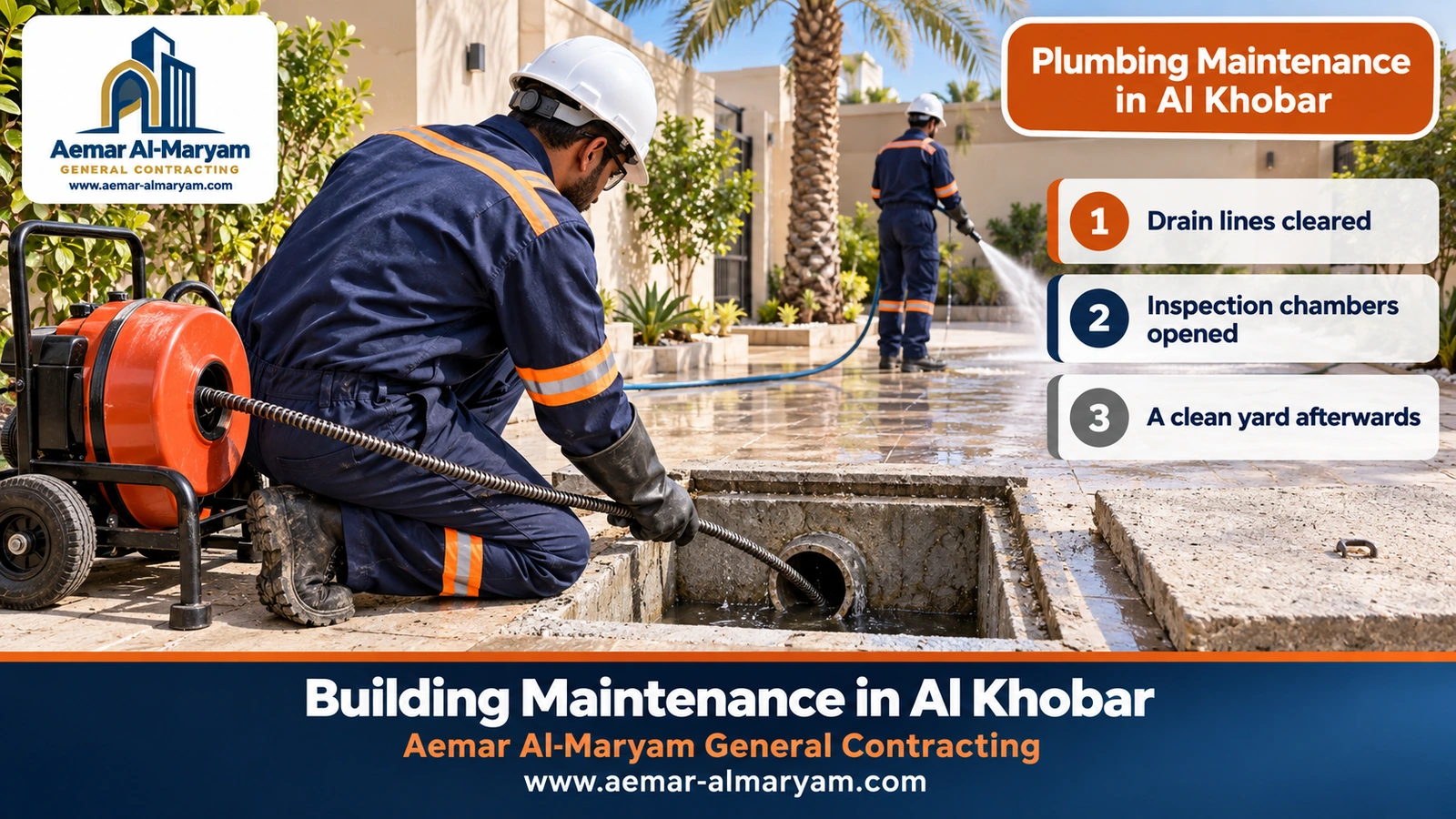 Plumbing Maintenance in Al Khobar