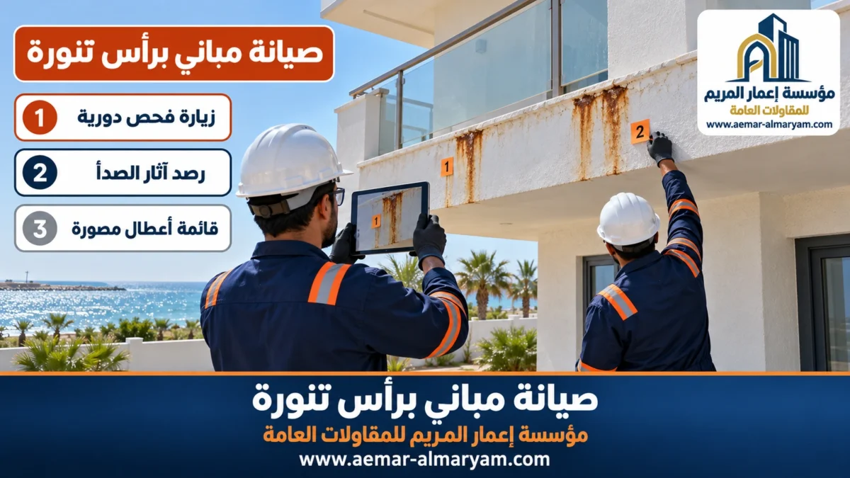 صيانة مباني برأس تنورة