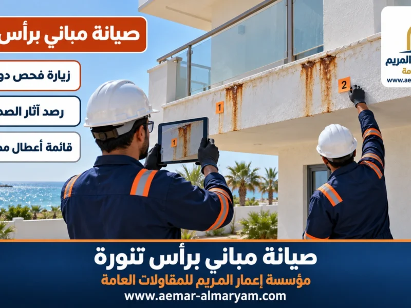 صيانة مباني برأس تنورة
