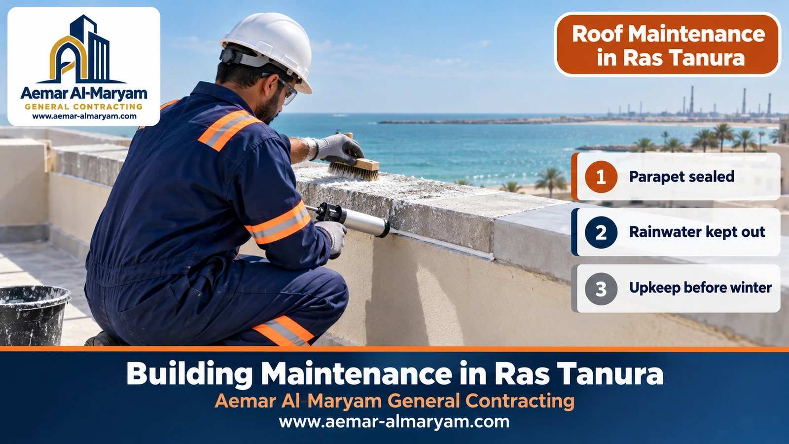 Roof Maintenance in Ras Tanura