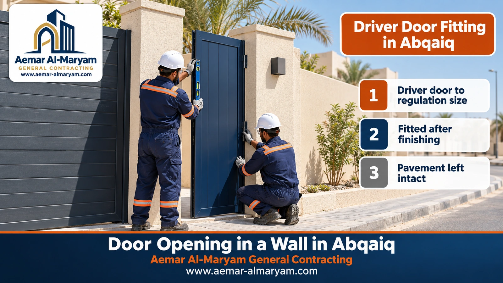 Driver Door Fitting in Abqaiq
