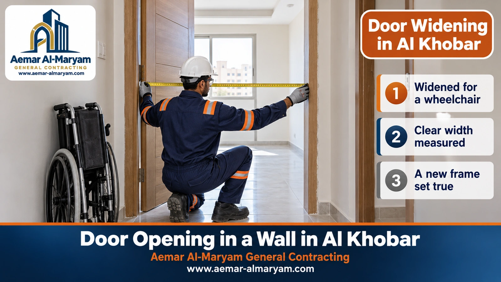 Door Widening in Al Khobar