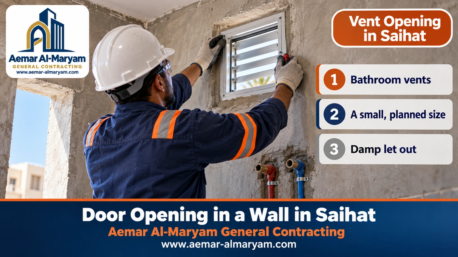 Vent Opening in Saihat