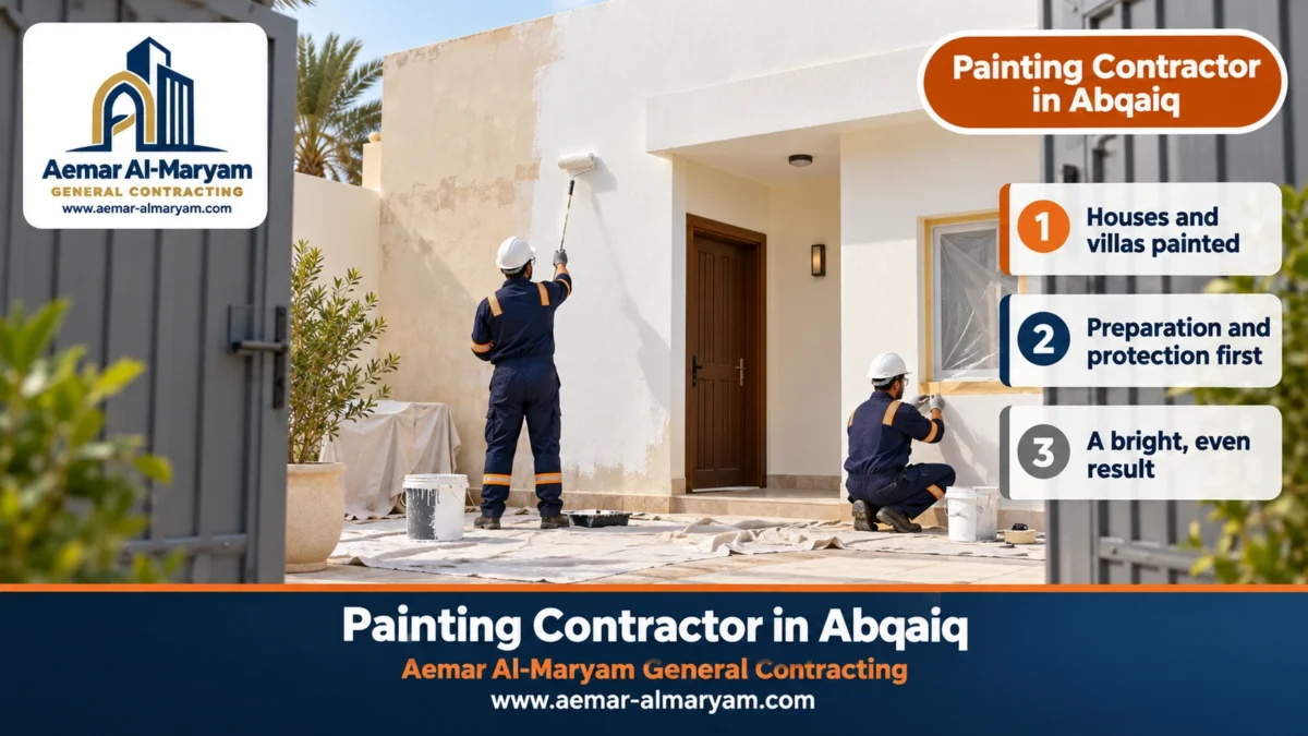 Painting Contractor in Abqaiq