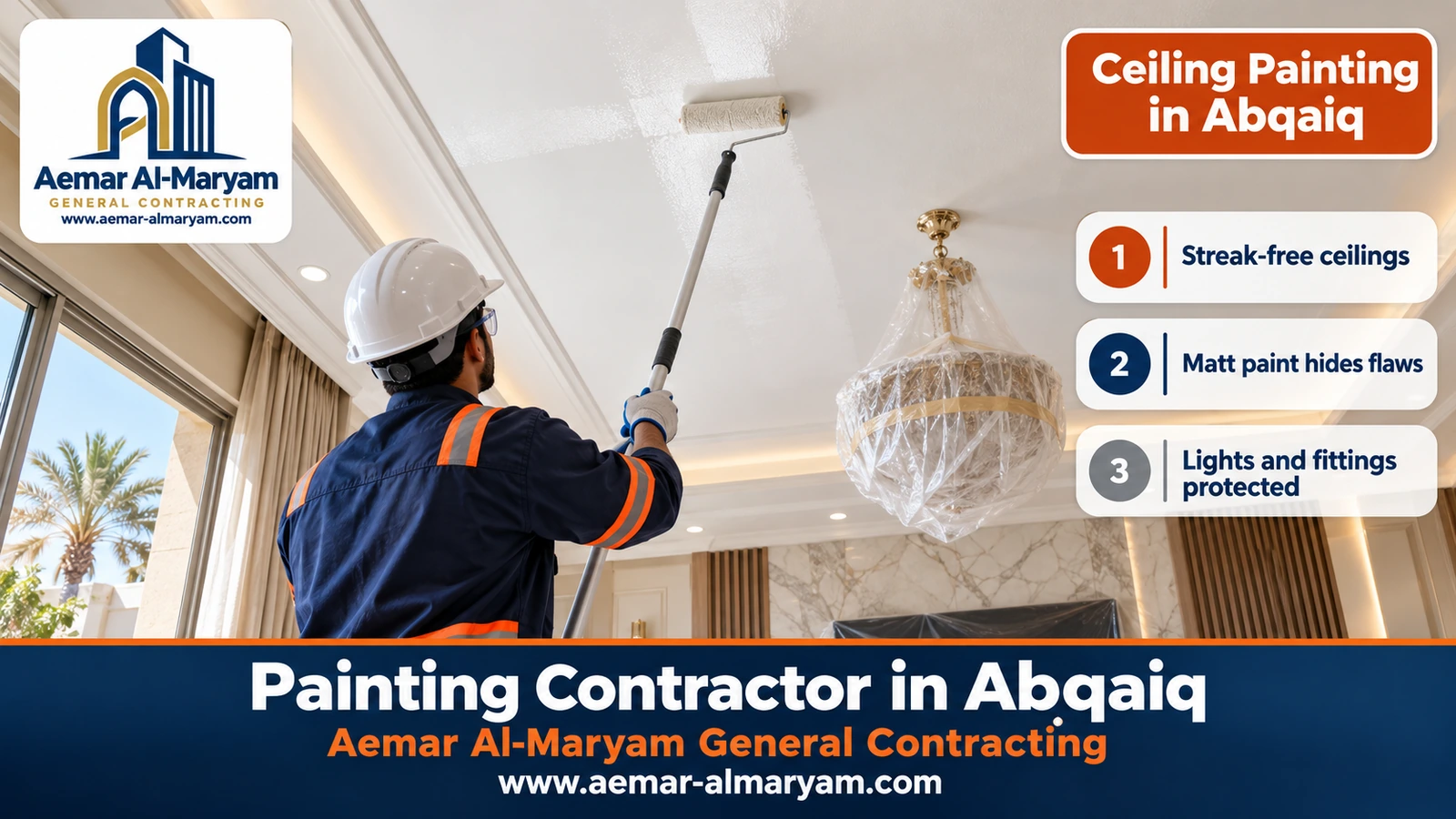 Ceiling Painting in Abqaiq