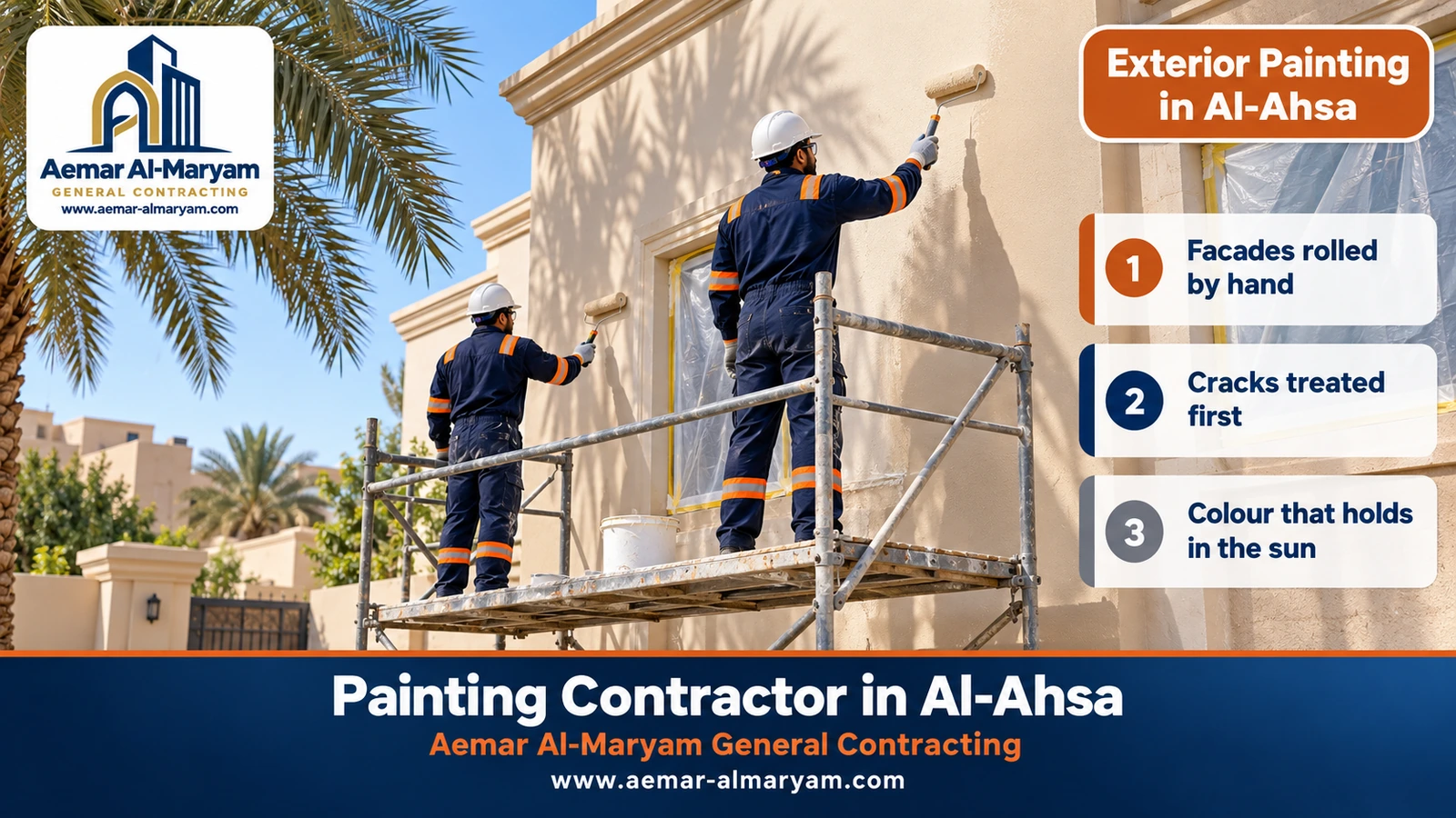 Exterior Painting in Al-Ahsa